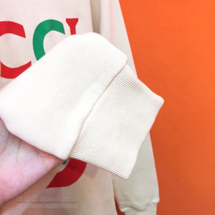 Gucci男裝 19-20FW新款 古奇白色衛衣 Gucci圓領衛衣 男士秋季新款單品  tzy2232